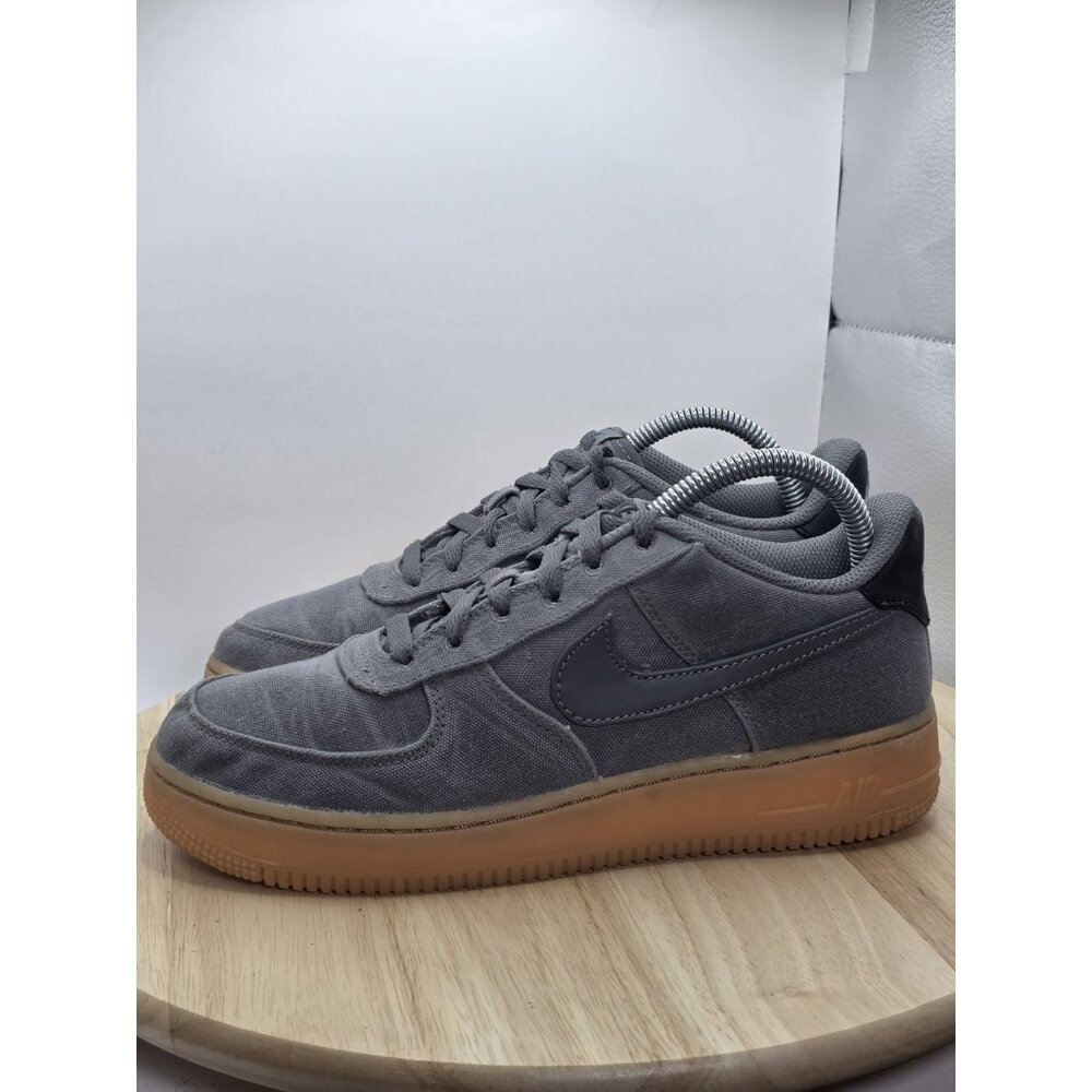 Nike Women’s Gray Suede Low-Top Sneakers with Gum Sole
